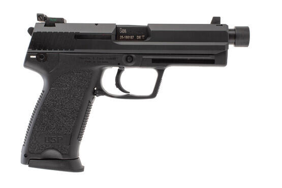 Heckler & Koch USP45 Tactical V1 .45 ACP Pistol with threaded barrel and adjustable tru dot sights